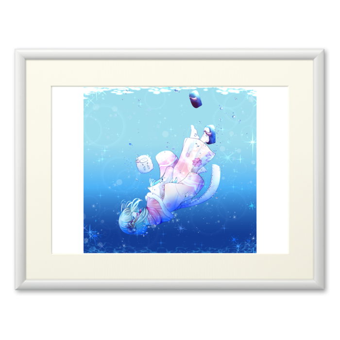 ひつじと蒼い海の星 - A3