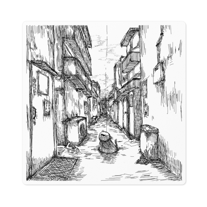 ステッカー - 100 x 100 (mm)