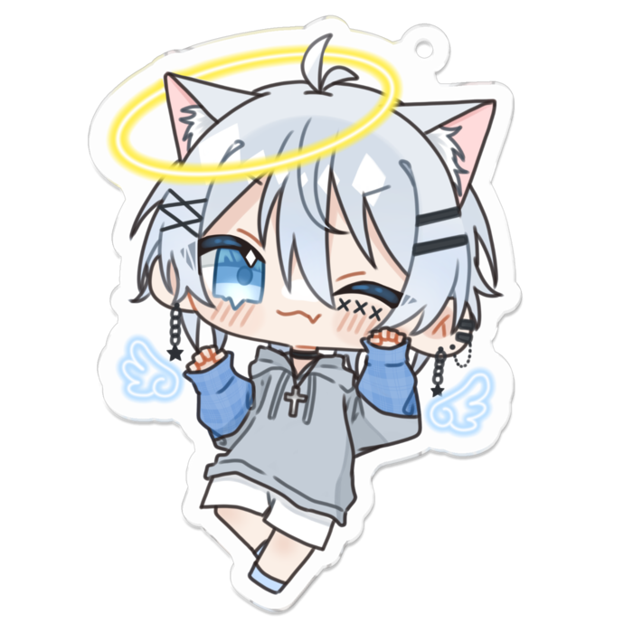 アクリルキーホルダー - 70 x 70 (mm)