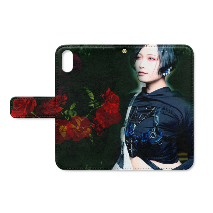 手帳型iPhoneケース - iPhone XS / X - ストラップ穴 あり