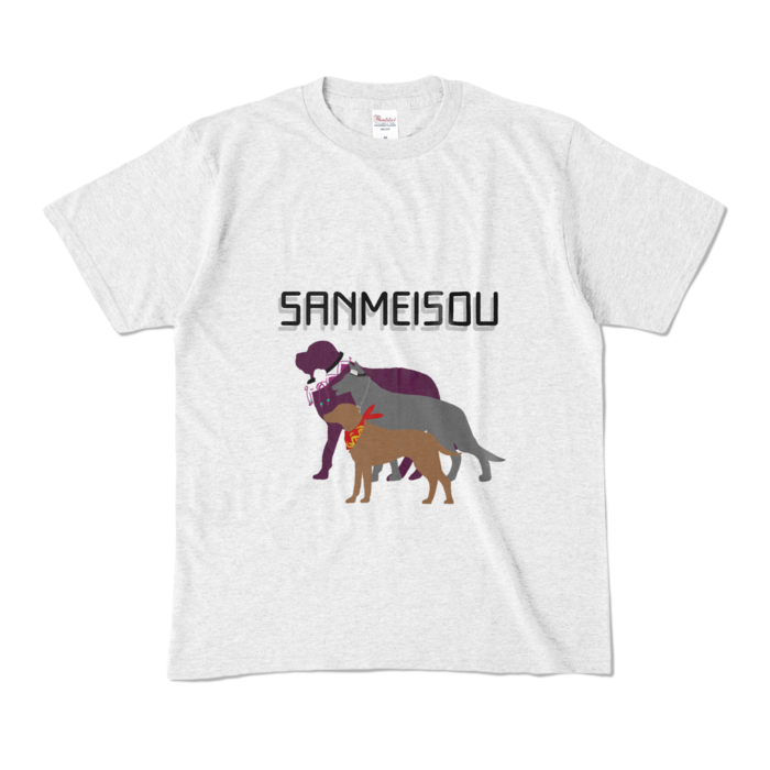 カラーTシャツ - M - アッシュ (淡色)