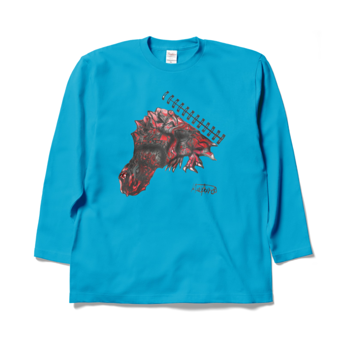 ロングスリーブTシャツ - XL - ターコイズ