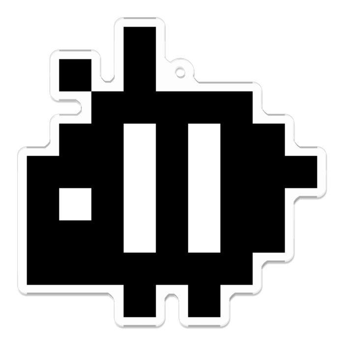 アクリルキーホルダー - 70 x 70 (mm)