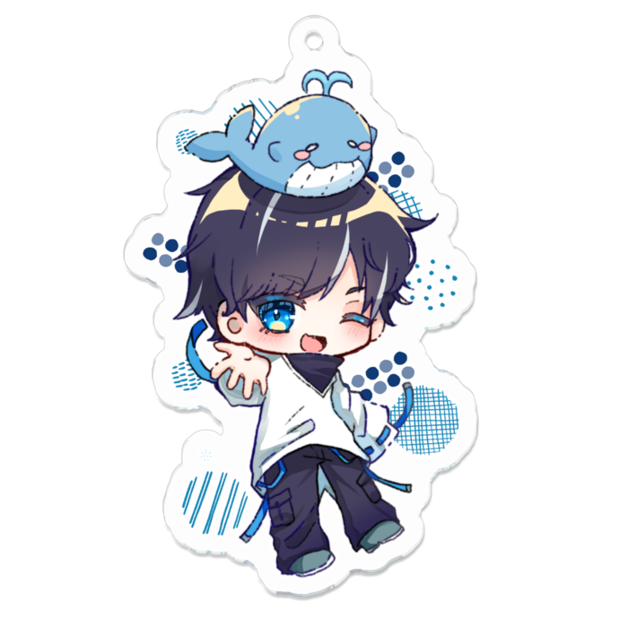 アクリルキーホルダー - 70 x 70 (mm)