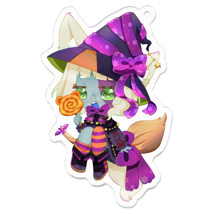 アクリルキーホルダー - 70 × 70 (mm)