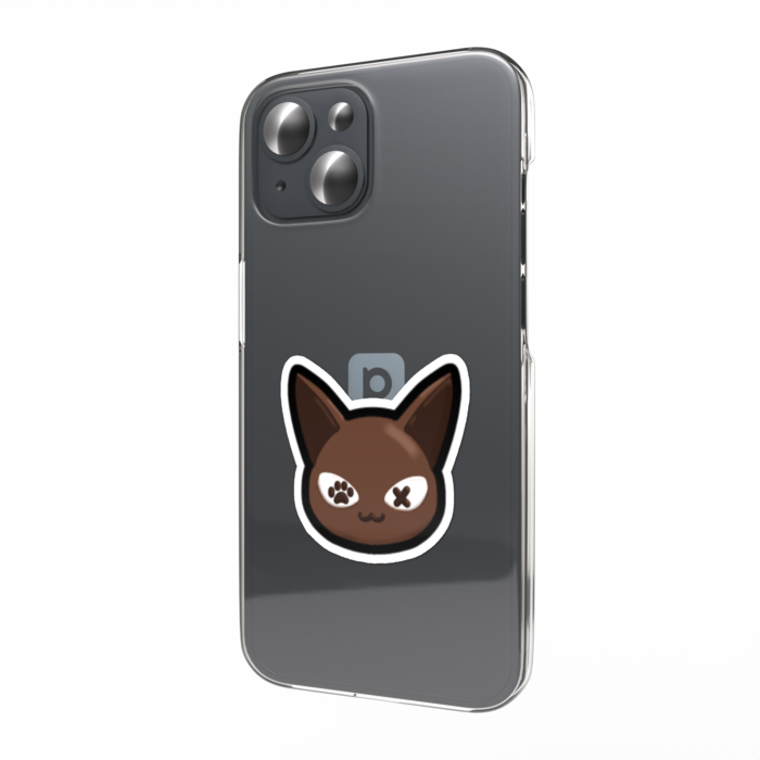 『チョパン』ステッカー：チョコレート風