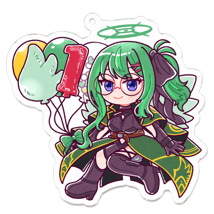 アクリルキーホルダー - 70 x 70 (mm)