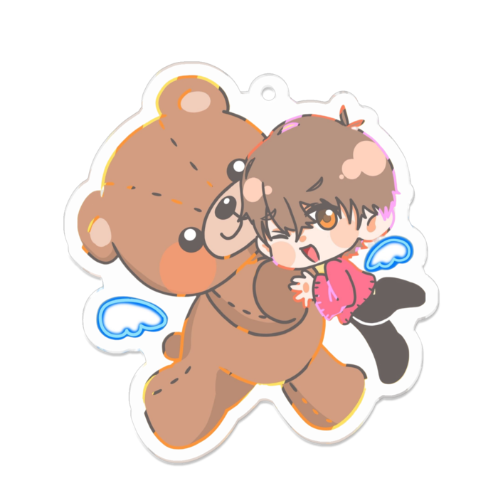 アクリルキーホルダー - 70 x 70 (mm)