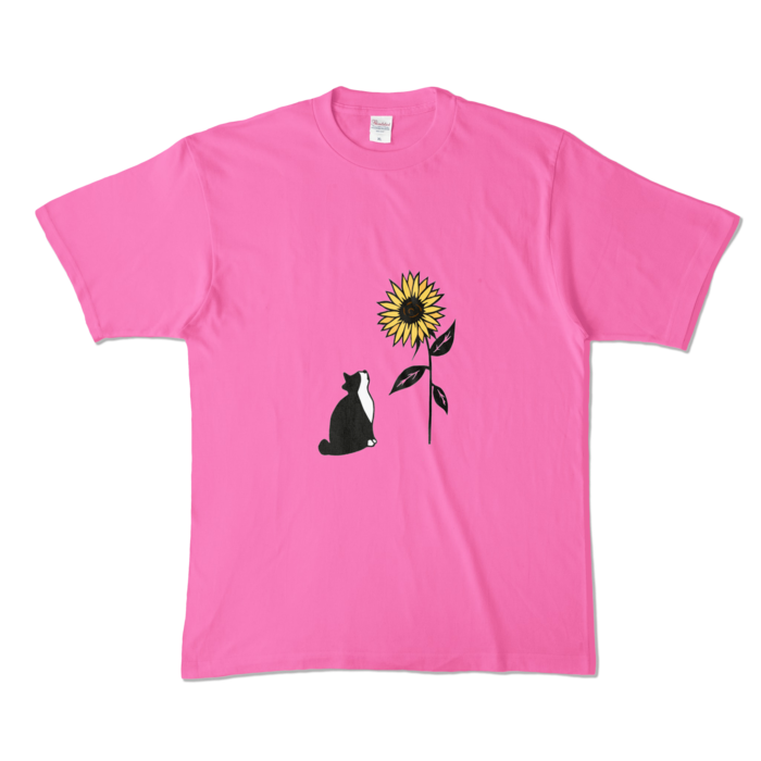 カラーTシャツ - XL - ピンク (濃色)