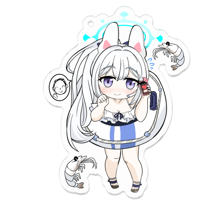 アクリルキーホルダー - 70 x 70 (mm)
