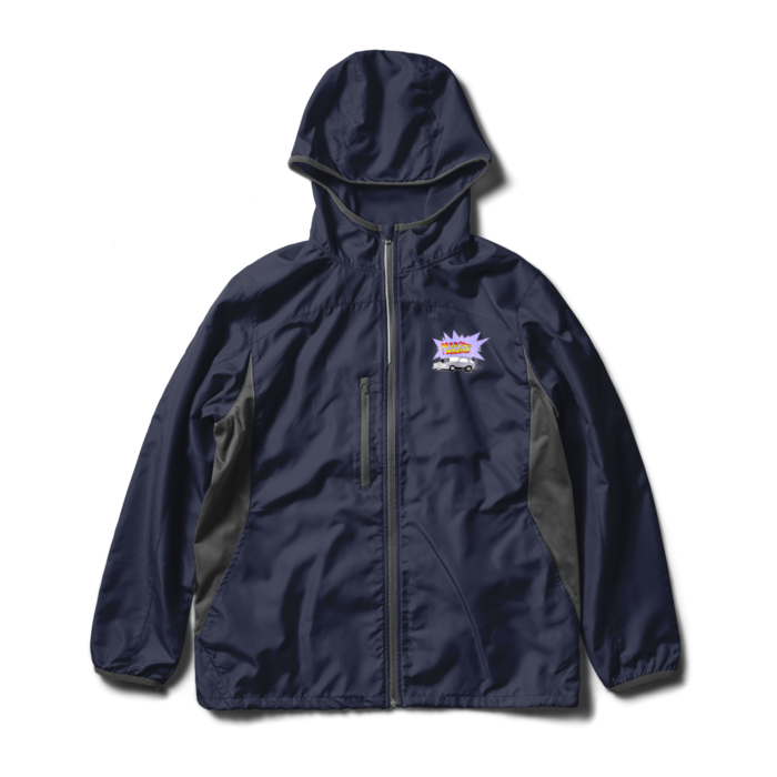 ウインドブレーカー - XL - ネイビー