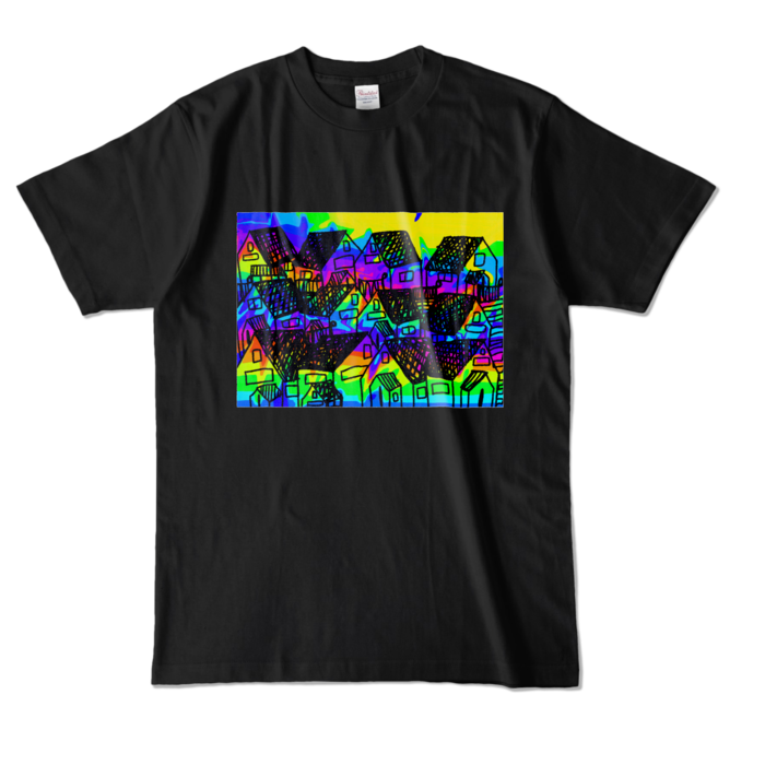 カラーTシャツ - L - ブラック (濃色)