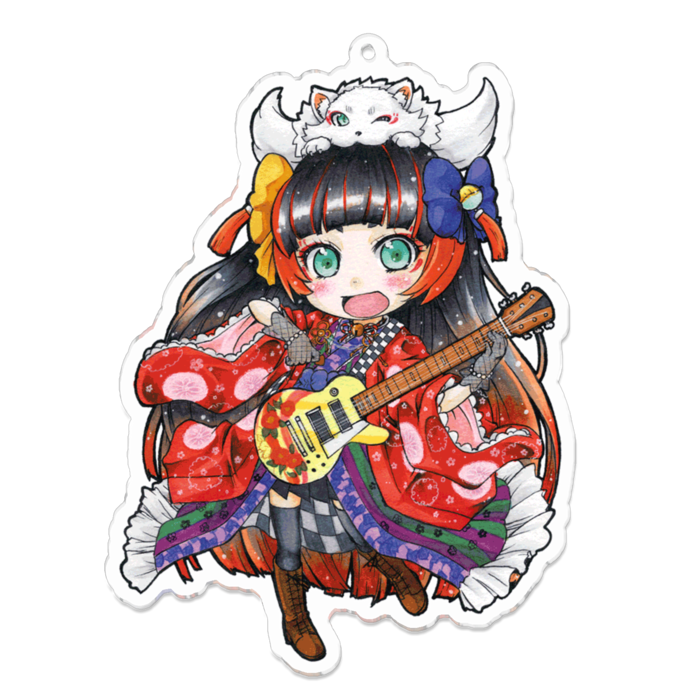 アクリルキーホルダー - 100 x 100 (mm)