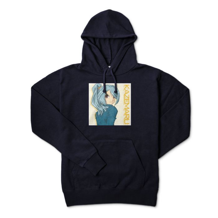 パーカー - L - ネイビー