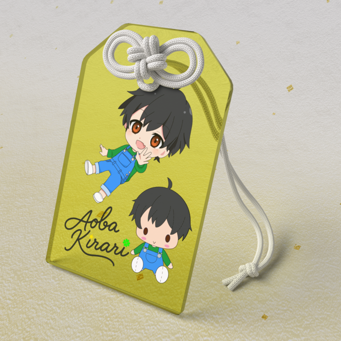 アクリルお守り - 50 × 80mm