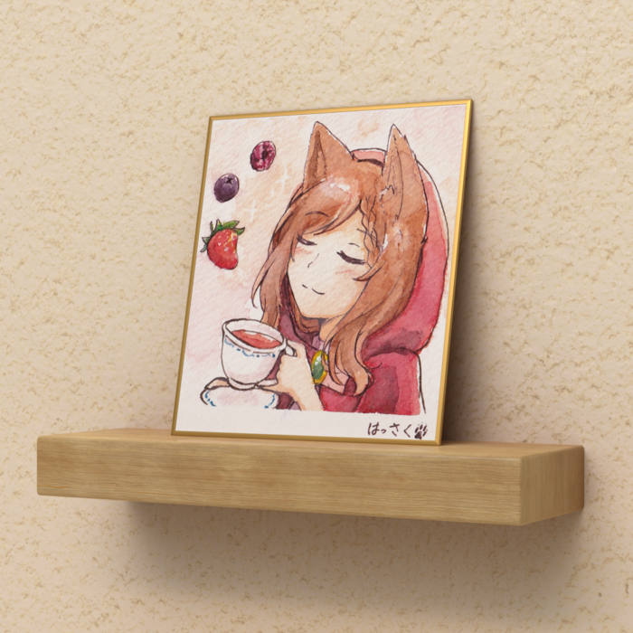 色紙 - ミニ（H135 × W120mm）