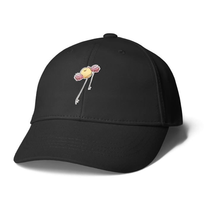 キャップ - ブラック