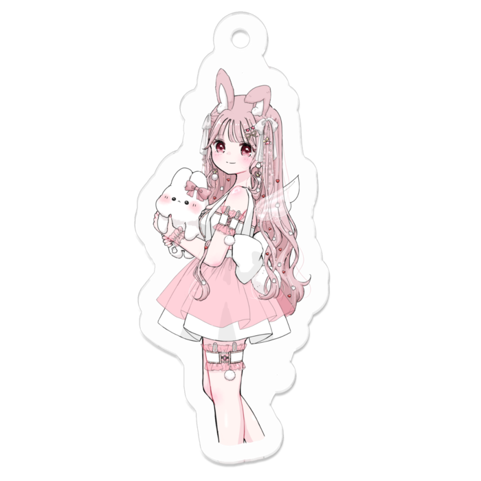 アクリルキーホルダー - 50 x 50 (mm)