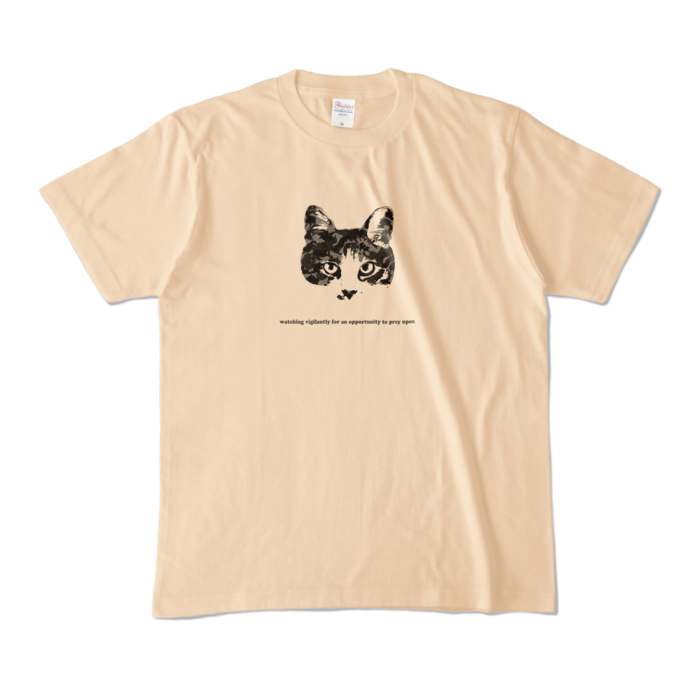 カラーTシャツ - M - ナチュラル (淡色)