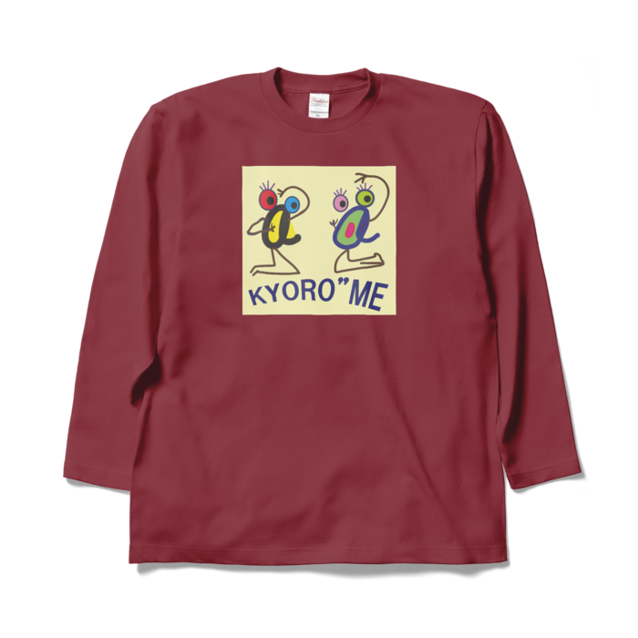 ロングスリーブTシャツ - XL - バーガンディ
