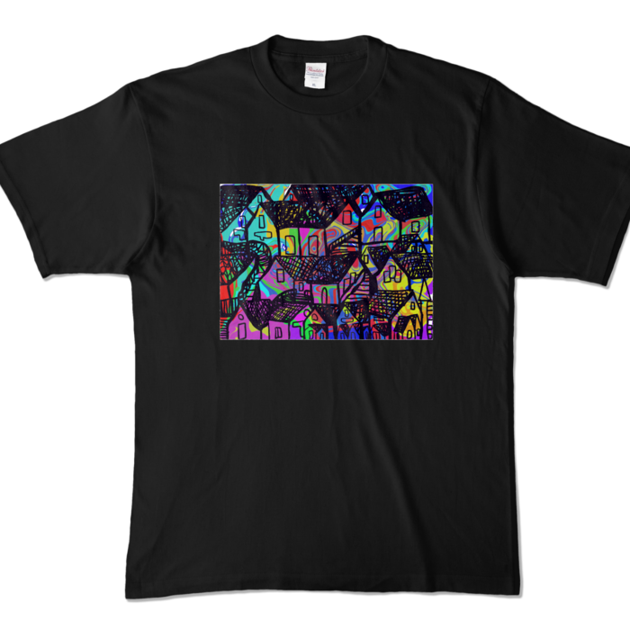 カラーTシャツ - XL - ブラック (濃色)