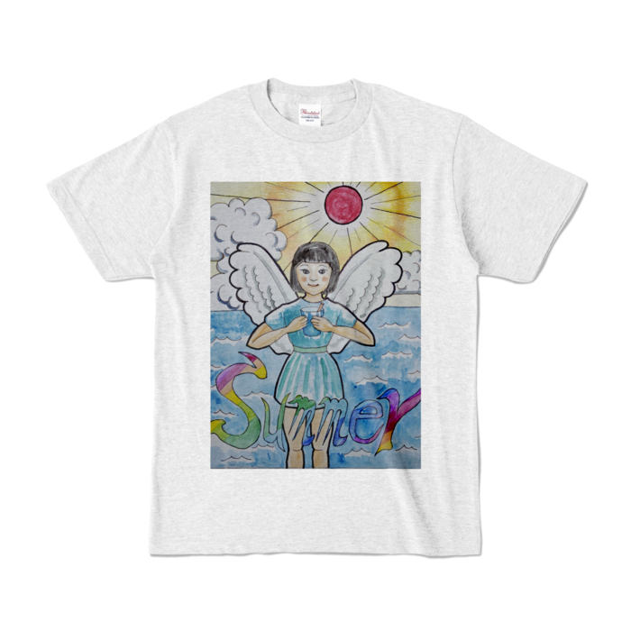 カラーTシャツ - S - アッシュ (淡色)