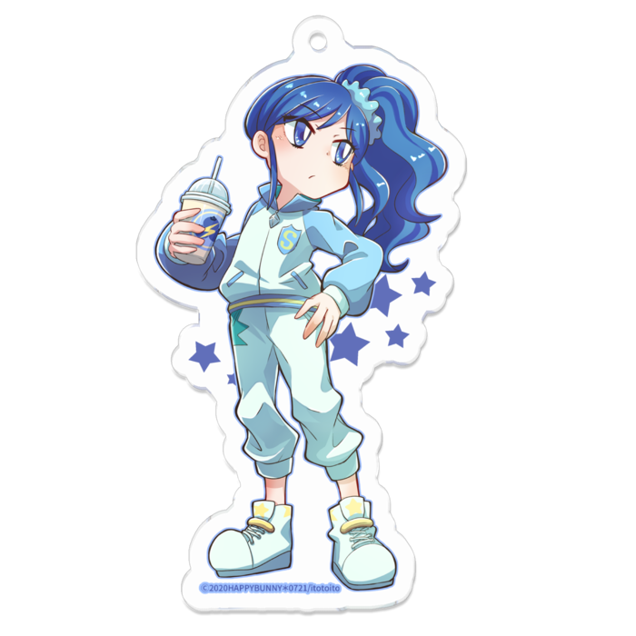 アクリルキーホルダー - 70 x 70 (mm)