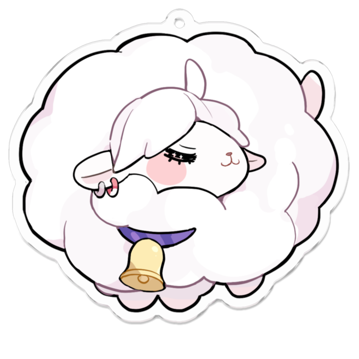 しゃり（白羊） - 70 x 70 (mm)