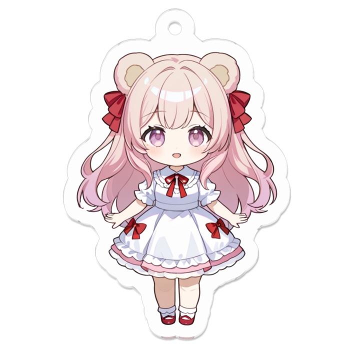 アクリルキーホルダー - 50 x 50 (mm)