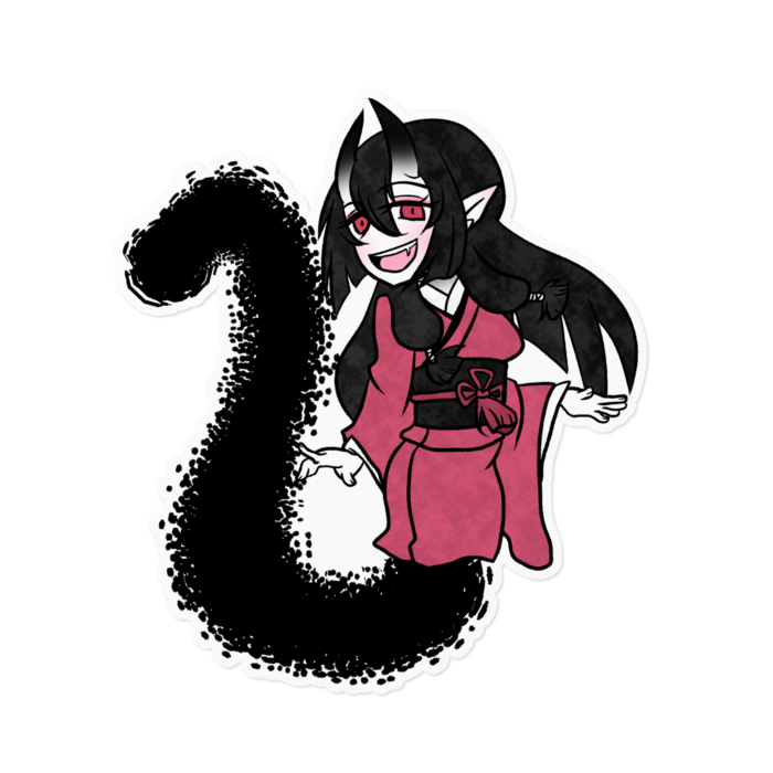 ステッカー - 160 x 160 (mm)(ホワイト)