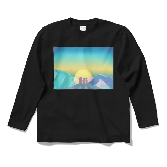 ロングスリーブTシャツ - S - ブラック