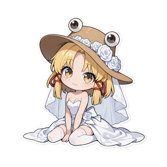 ステッカー - 160 x 160 (mm)(キャラのみ)