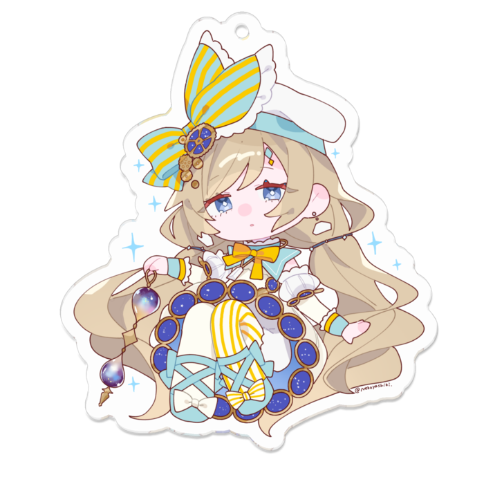 アクリルキーホルダー - 70 x 70 (mm)