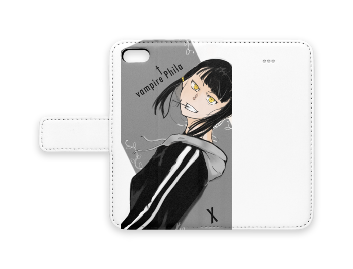 手帳型iPhoneケース - iPhone 5 / 5s / SE - ストラップ穴 なし