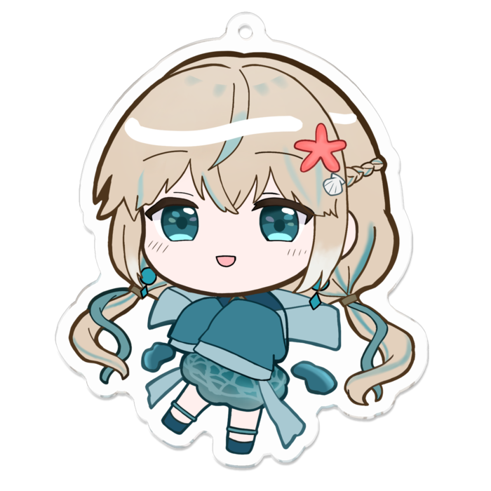 アクリルキーホルダー - 70 x 70 (mm)
