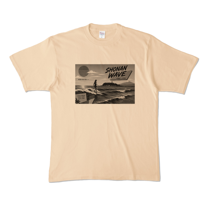カラーTシャツ - XL - ナチュラル (淡色)