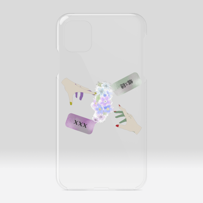 クリアiPhoneケース - iPhone11