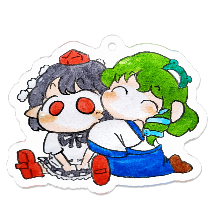 アクリルキーホルダー - 50 x 50 (mm)