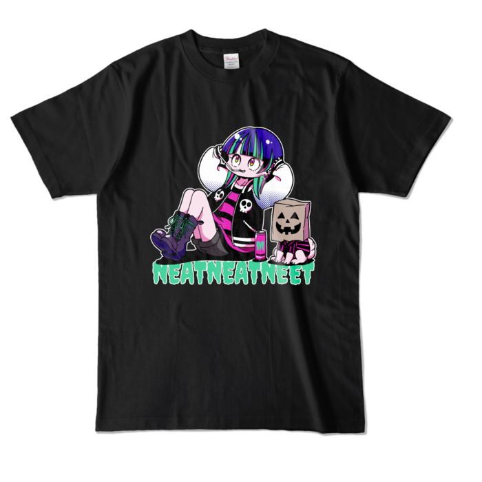 カラーTシャツ - L - ブラック (濃色)