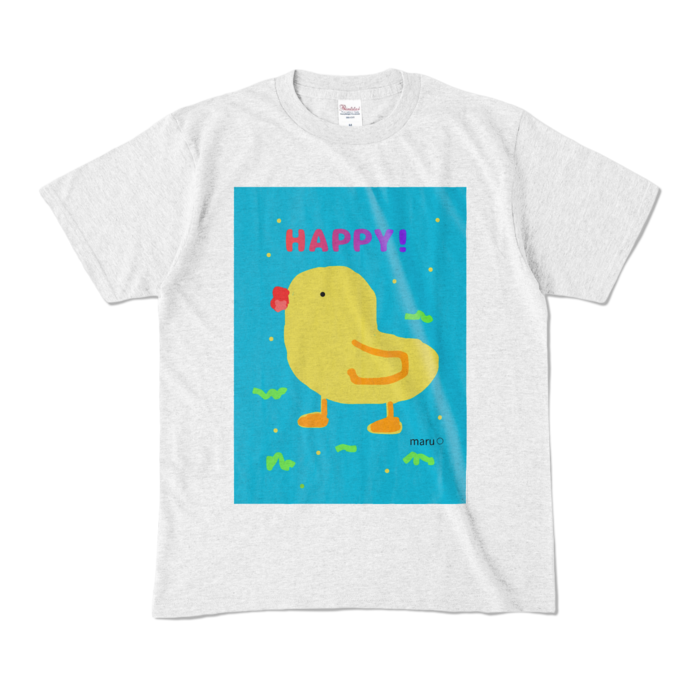 カラーTシャツ - M - アッシュ (淡色)