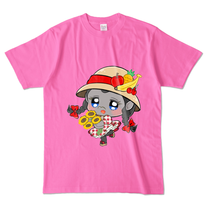 カラーTシャツ - L - ピンク (濃色)