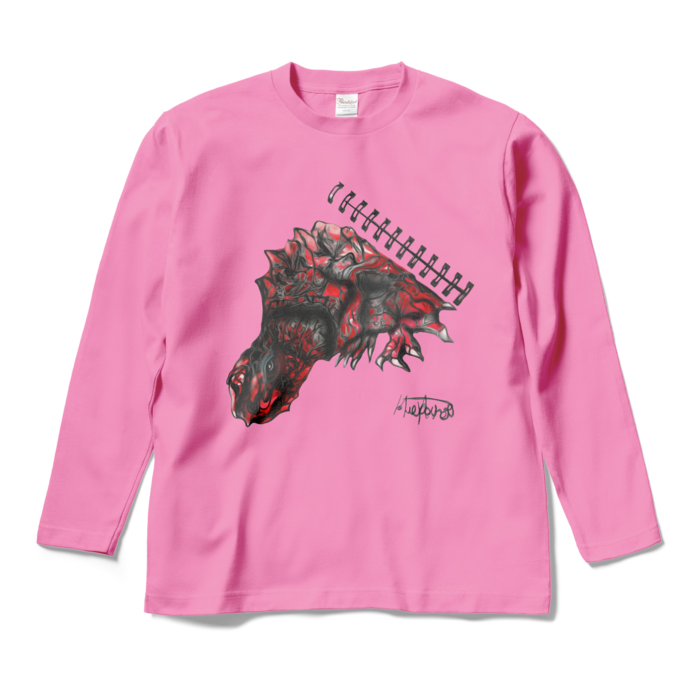 ロングスリーブTシャツ - M - ピンク