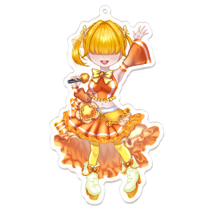 アクリルキーホルダー - 100 x 100 (mm)