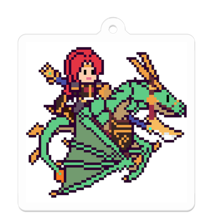 アクリルキーホルダー - 50 x 50 (mm)