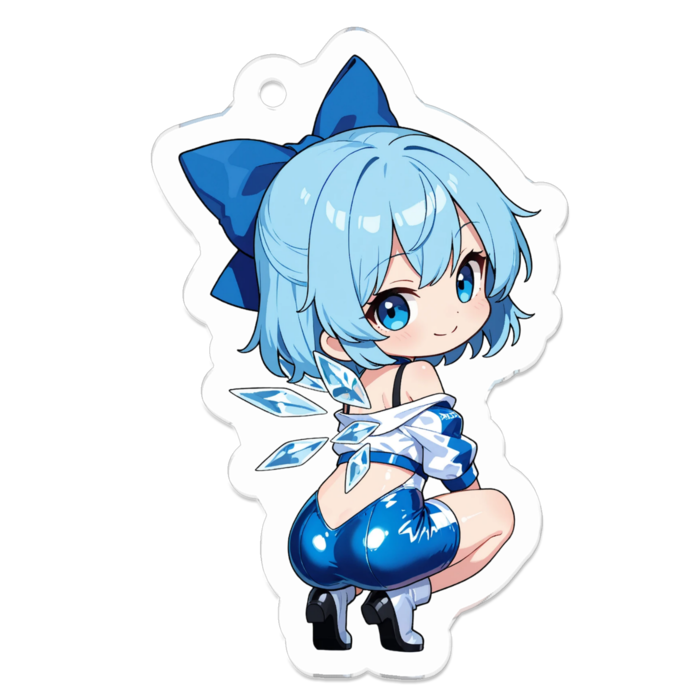 アクリルキーホルダー - 50 x 50 (mm)(キャラのみ)