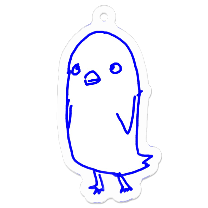 アクリルキーホルダー - 50 x 50 (mm)