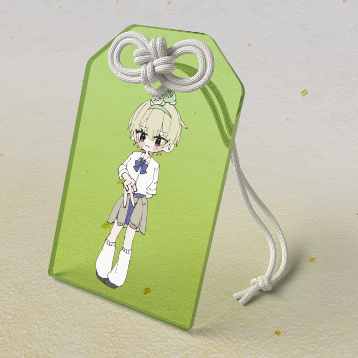 アクリルお守り - 50 × 80mm