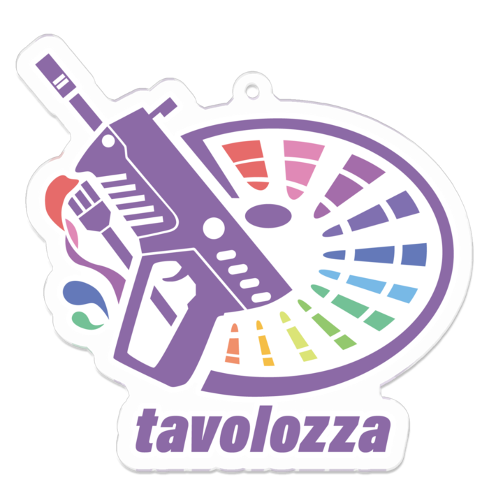 アクリルキーホルダー - 70 x 70 (mm)