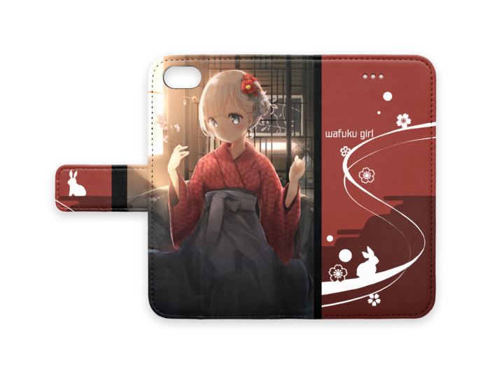 手帳型iPhoneケース - iPhone7 - ストラップ穴 なし