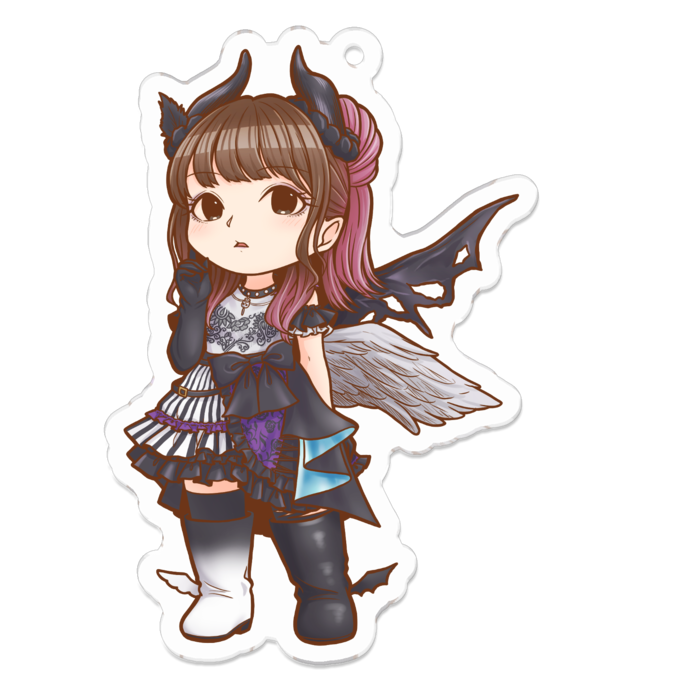 アクリルキーホルダー - 70 x 70 (mm)